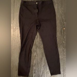 Black stretchy dress pants